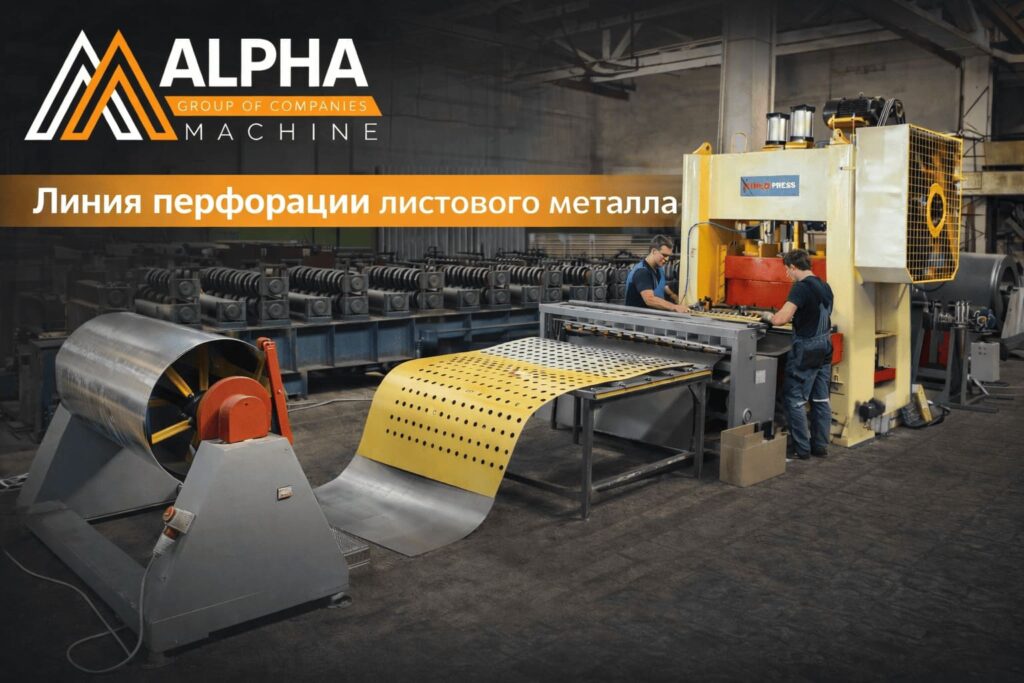 Линия перфорации листового металла